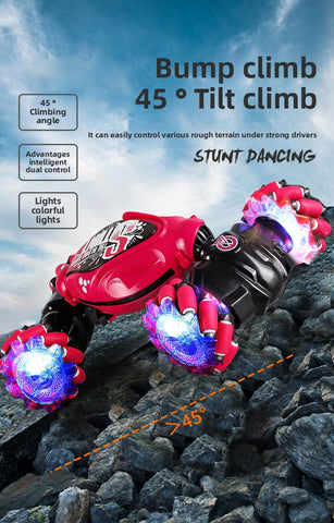 Remote Control 1:14 Scale Off Road RC Car with Lights Music Stunts Gesture Sensing