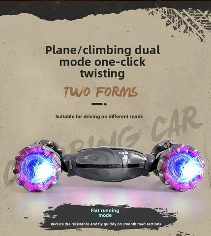 Remote Control 1:14 Scale Off Road RC Car with Lights Music Stunts Gesture Sensing