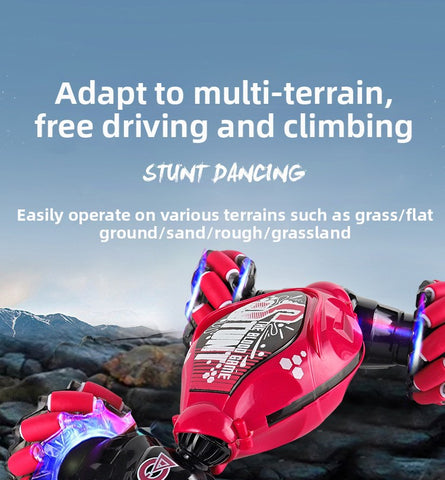 Remote Control 1:14 Scale Off Road RC Car with Lights Music Stunts Gesture Sensing