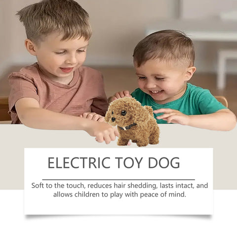 Dowmoo Electric Dog Toy Creative Cartoon Design Plush Soft Comfortable Experience Fun Toy Dog