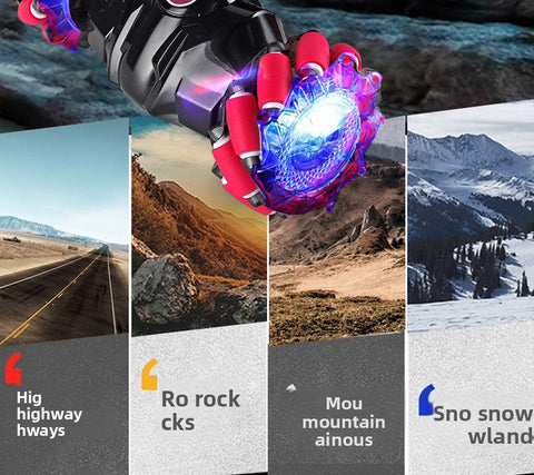 Remote Control 1:14 Scale Off Road RC Car with Lights Music Stunts Gesture Sensing