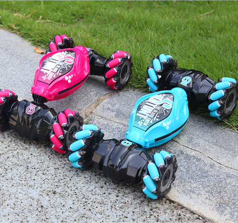 Remote Control 1:14 Scale Off Road RC Car with Lights Music Stunts Gesture Sensing