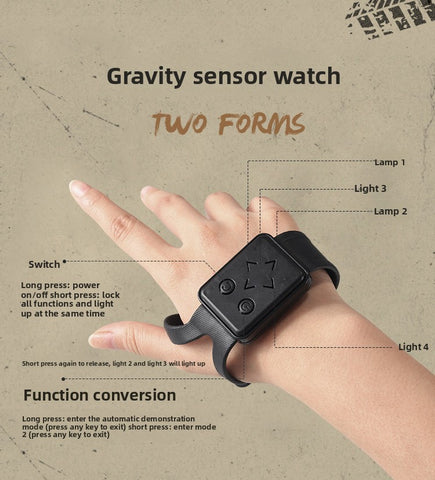 Remote Control 1:14 Scale Off Road RC Car with Lights Music Stunts Gesture Sensing