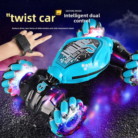 Remote Control 1:14 Scale Off Road RC Car with Lights Music Stunts Gesture Sensing