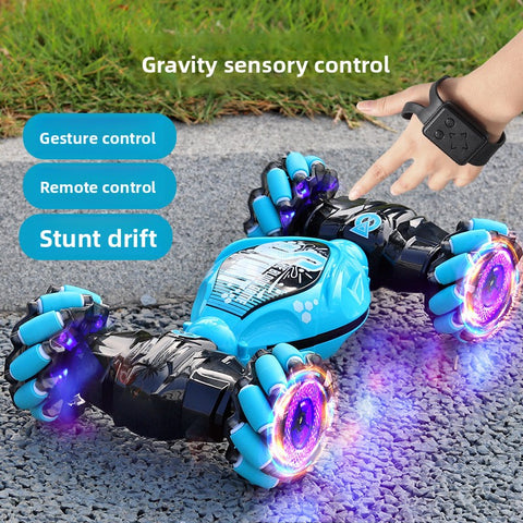 Remote Control 1:14 Scale Off Road RC Car with Lights Music Stunts Gesture Sensing