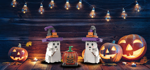 Halloween Gift Sound Light Brick Toy Compatible Lego Party Ghost