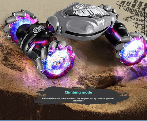 Remote Control 1:14 Scale Off Road RC Car with Lights Music Stunts Gesture Sensing