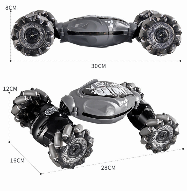 Remote Control 1:14 Scale Off Road RC Car with Lights Music Stunts Gesture Sensing