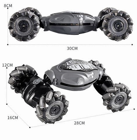 Remote Control 1:14 Scale Off Road RC Car with Lights Music Stunts Gesture Sensing