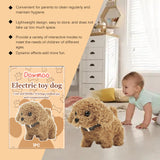 Dowmoo Electric Dog Toy Creative Cartoon Design Plush Soft Comfortable Experience Fun Toy Dog
