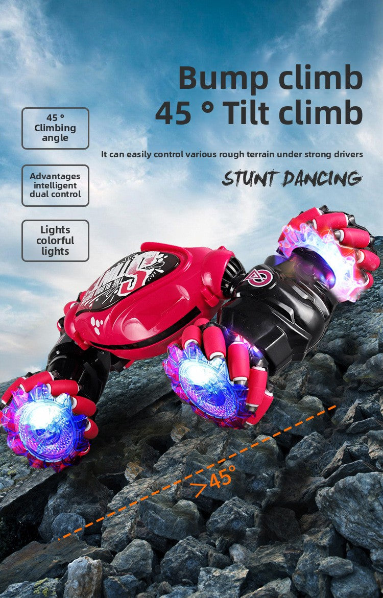 Remote Control 1:14 Scale Off Road RC Car with Lights Music Stunts Gesture Sensing