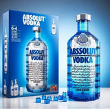Building Blocks Whiskey Bottle High-end Simulation Liquor Bottle Ornament Set Advanced Wine Bottle Culture Building Blocks Creative Building Blocks