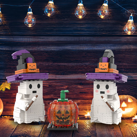 Halloween Gift Sound Light Brick Toy Compatible Lego Party Ghost
