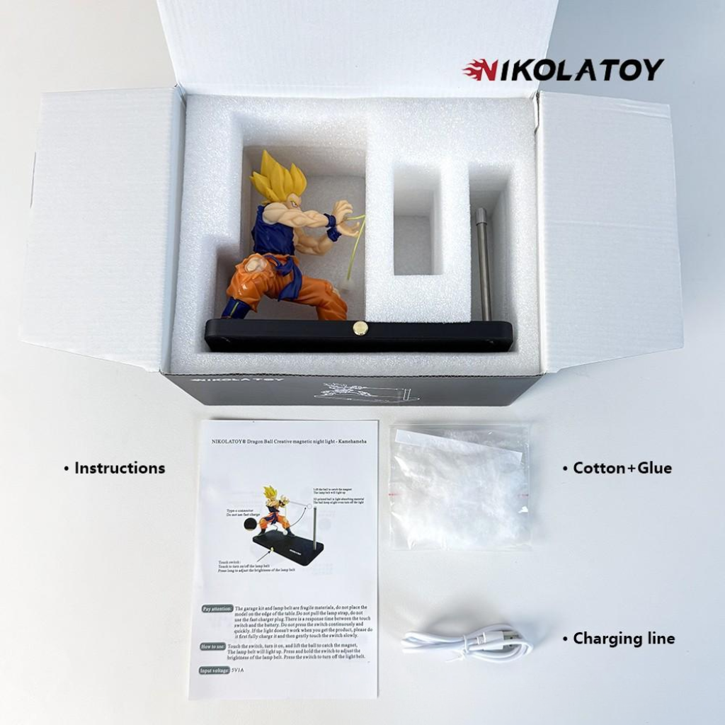 Gift-boxed Kakarot Magnetic Induction Ambiance Small Table Lamp